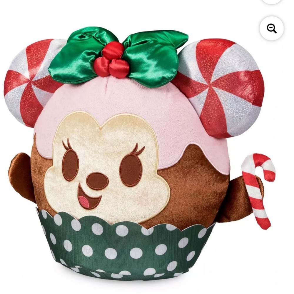 Disney Plush Munchlings with Red, Green, and Brown Accents
